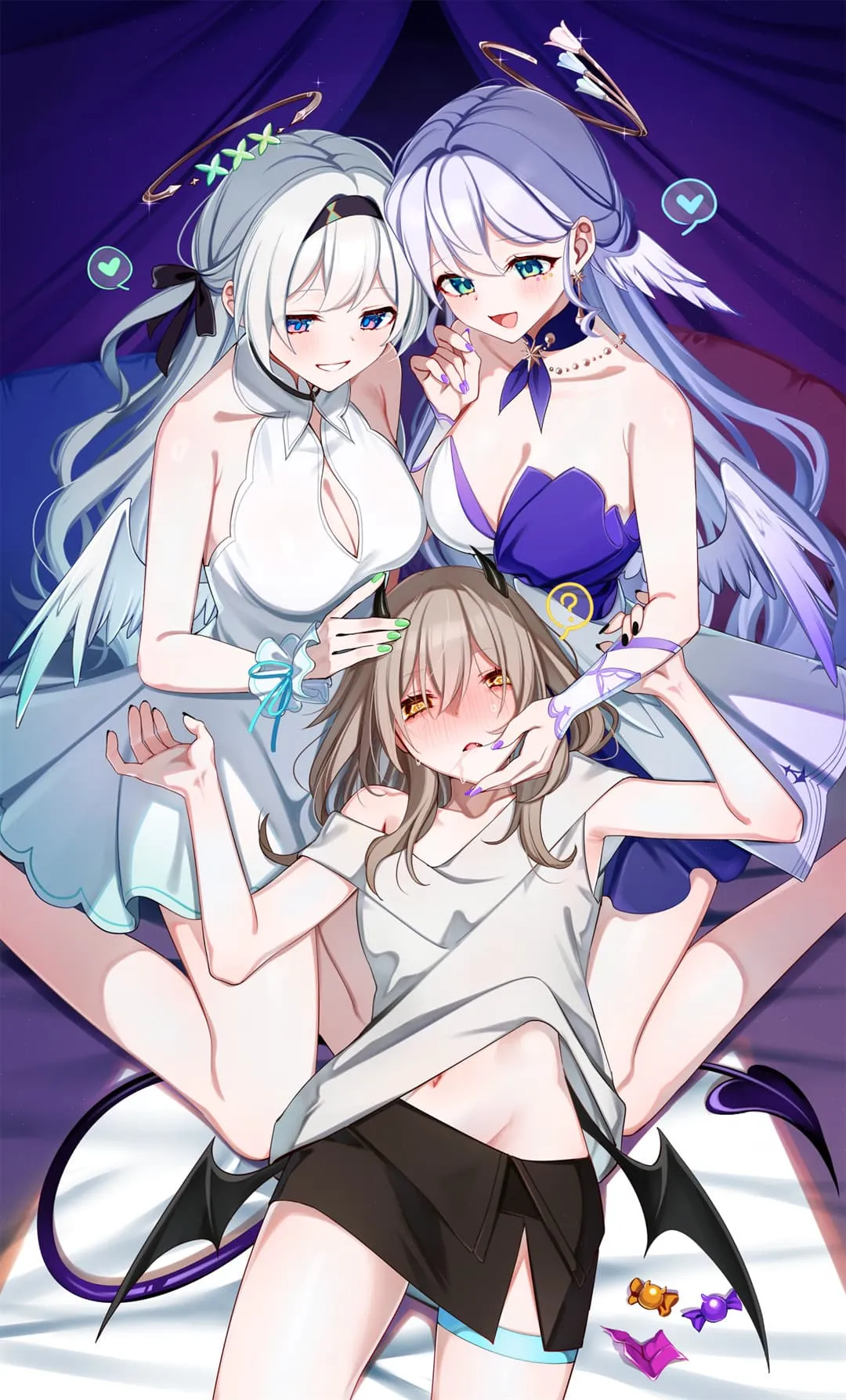 图片[2]-【插画精选】碧蓝档案 圣园弥香 早濑优香 明日方舟 兽耳铃兰 会员动漫美图推荐（36张）-鹿星语