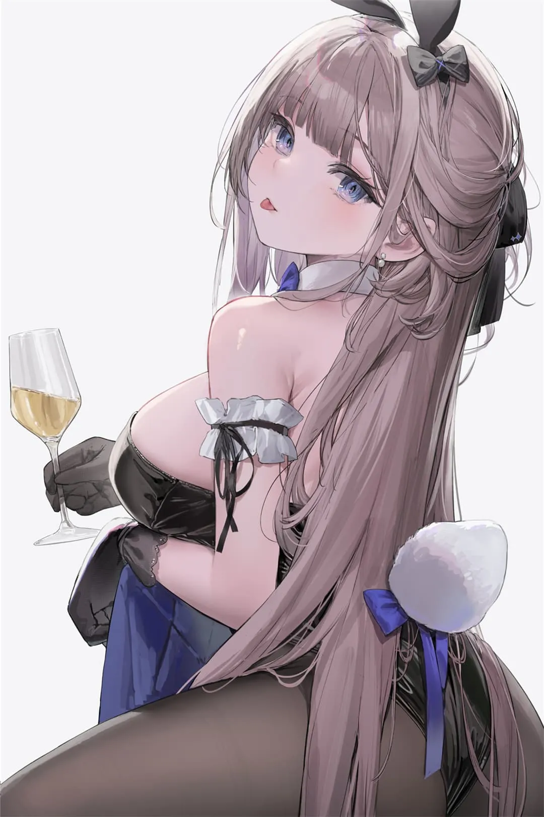 图片[4]-【插画精选】碧蓝档案 圣园弥香 早濑优香 明日方舟 兽耳铃兰 会员动漫美图推荐（36张）-鹿星语