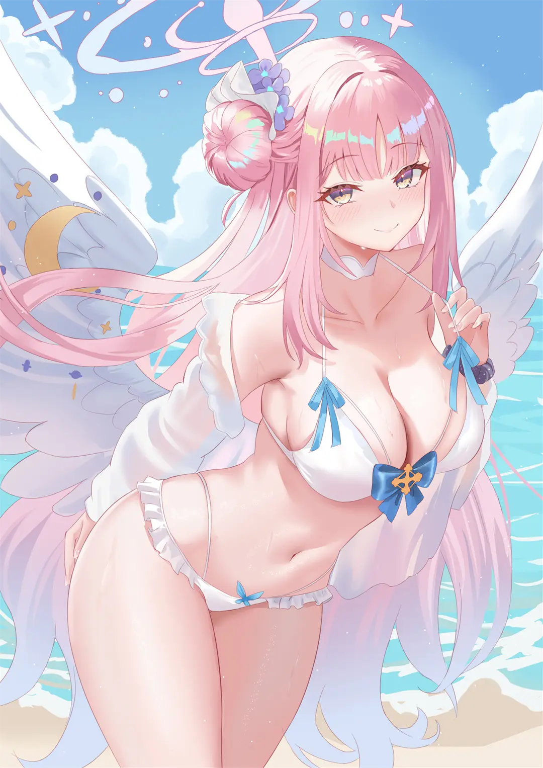 【插画精选】蔚蓝档案 圣园未花 绝区零 仪玄 碧蓝航线 奥古斯特 会员动漫美图推荐