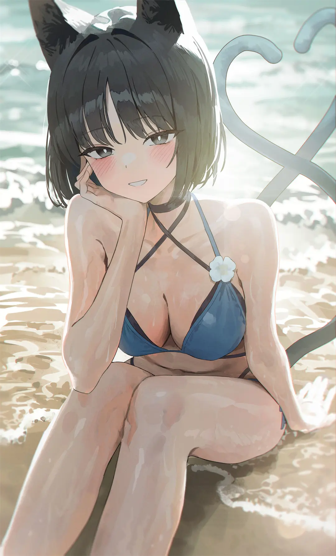 【插画精选】蔚蓝档案 桐生桔梗 泳装少女 江之岛盾子 NIKKE：胜利女神 会员动漫美图推荐