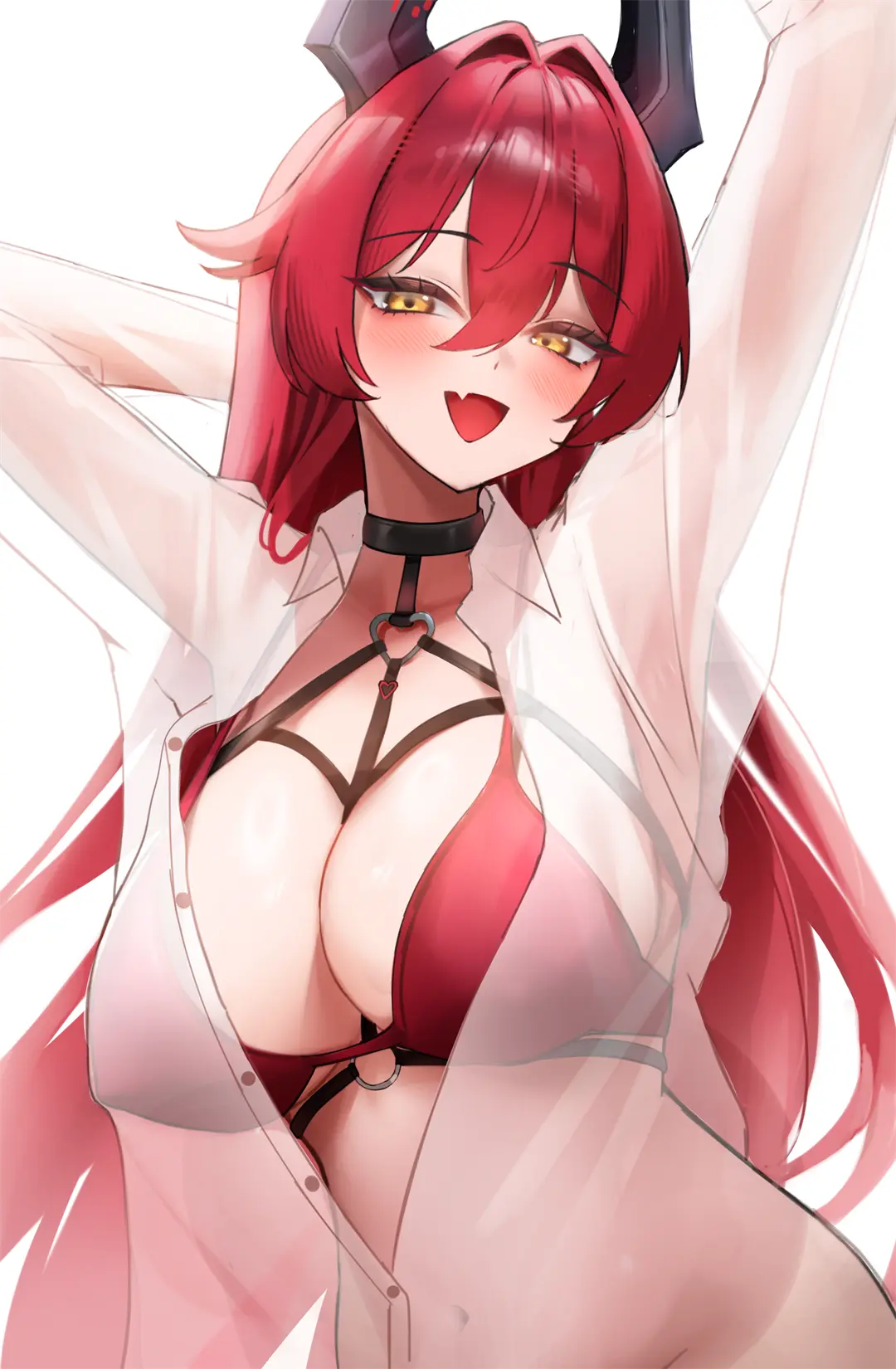 【插画精选】蔚蓝档案 桐生桔梗 泳装少女 江之岛盾子 NIKKE：胜利女神 会员动漫美图推荐