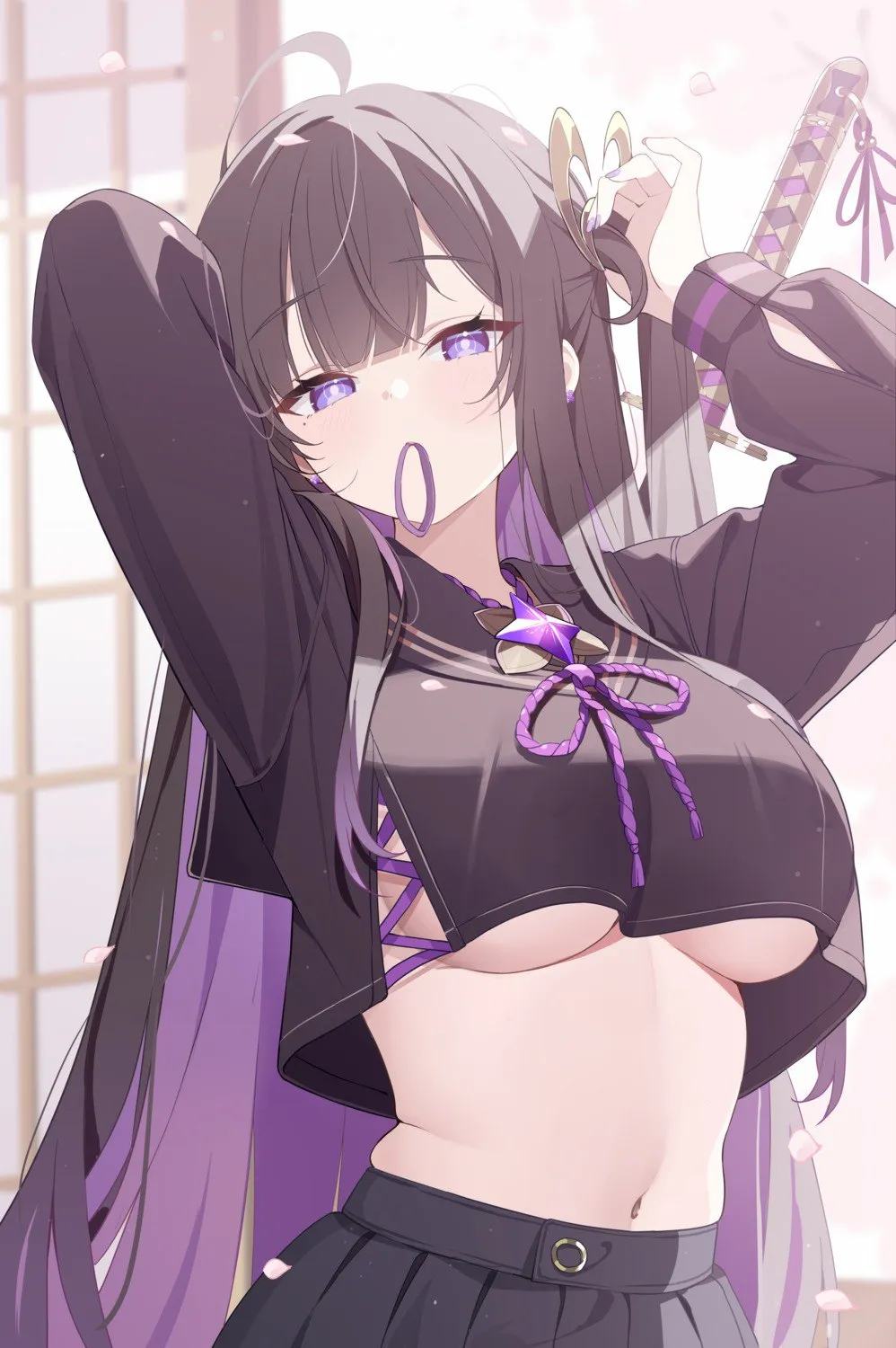 【插画精选】蔚蓝档案 桐生桔梗 泳装少女 江之岛盾子 NIKKE：胜利女神 会员动漫美图推荐