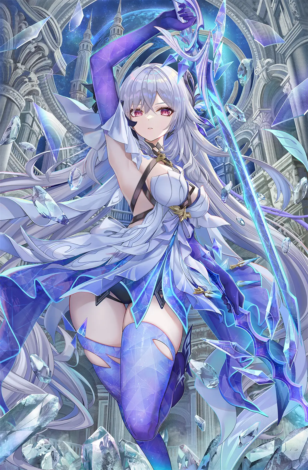 【插画精选】蔚蓝档案 圣园未花 下倉メグ 绝区零 耀嘉音 少女前线 HK416 会员动漫美图推荐（共78张）