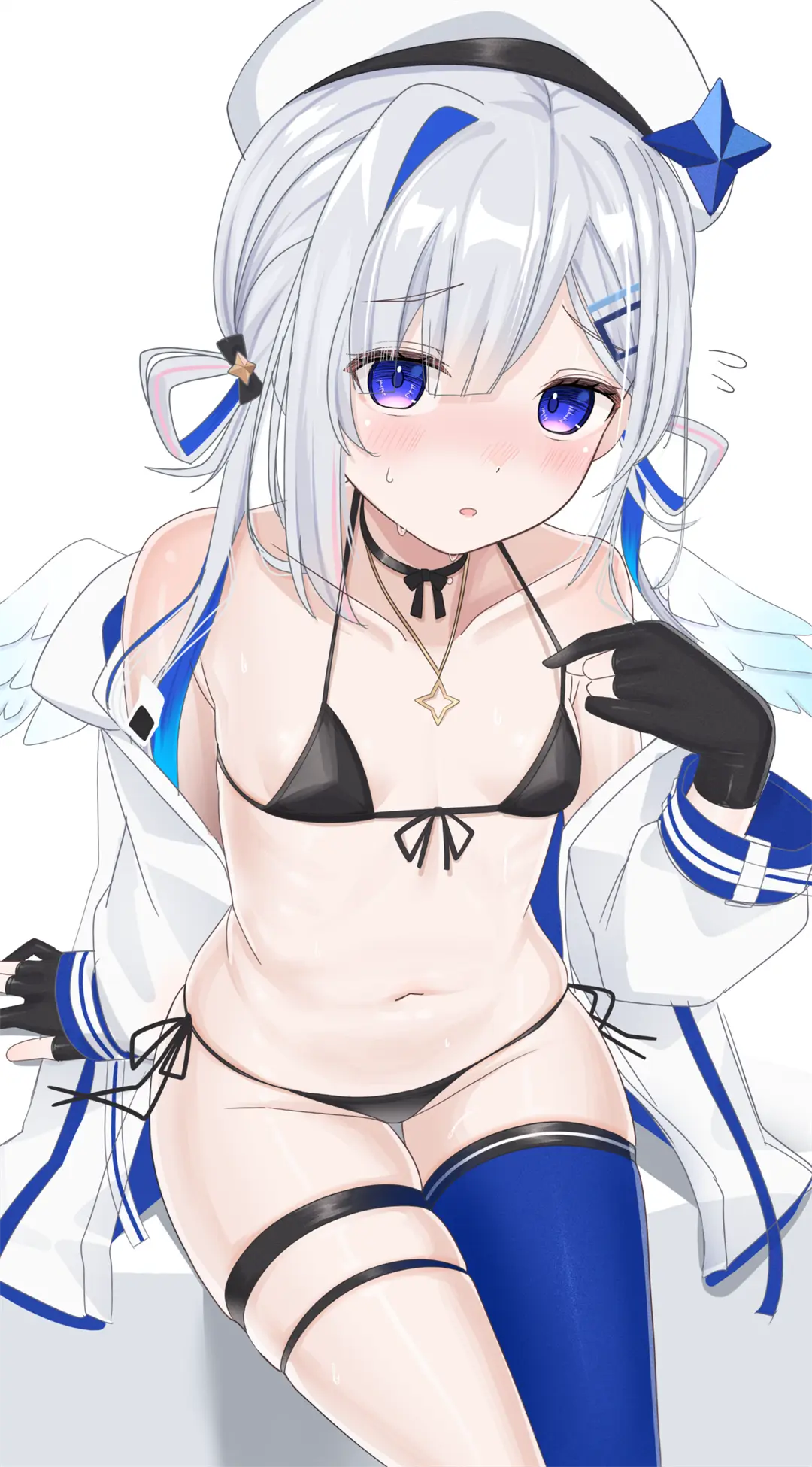 【插画精选】蔚蓝档案 早濑优香 桐生桔梗 虚拟主播 天音彼方 会员动漫美图推荐（48张）