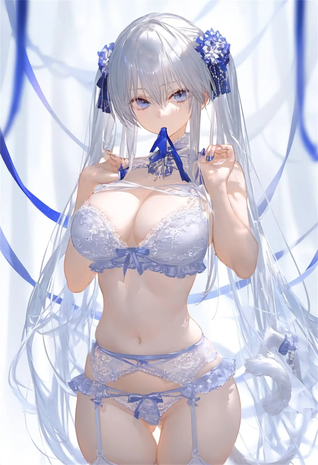 【插画精选】原神 玛薇卡 碧蓝档案 早濑优香 星穹铁道 飞霄 兽耳美少女 会员动漫壁纸推荐（48张）