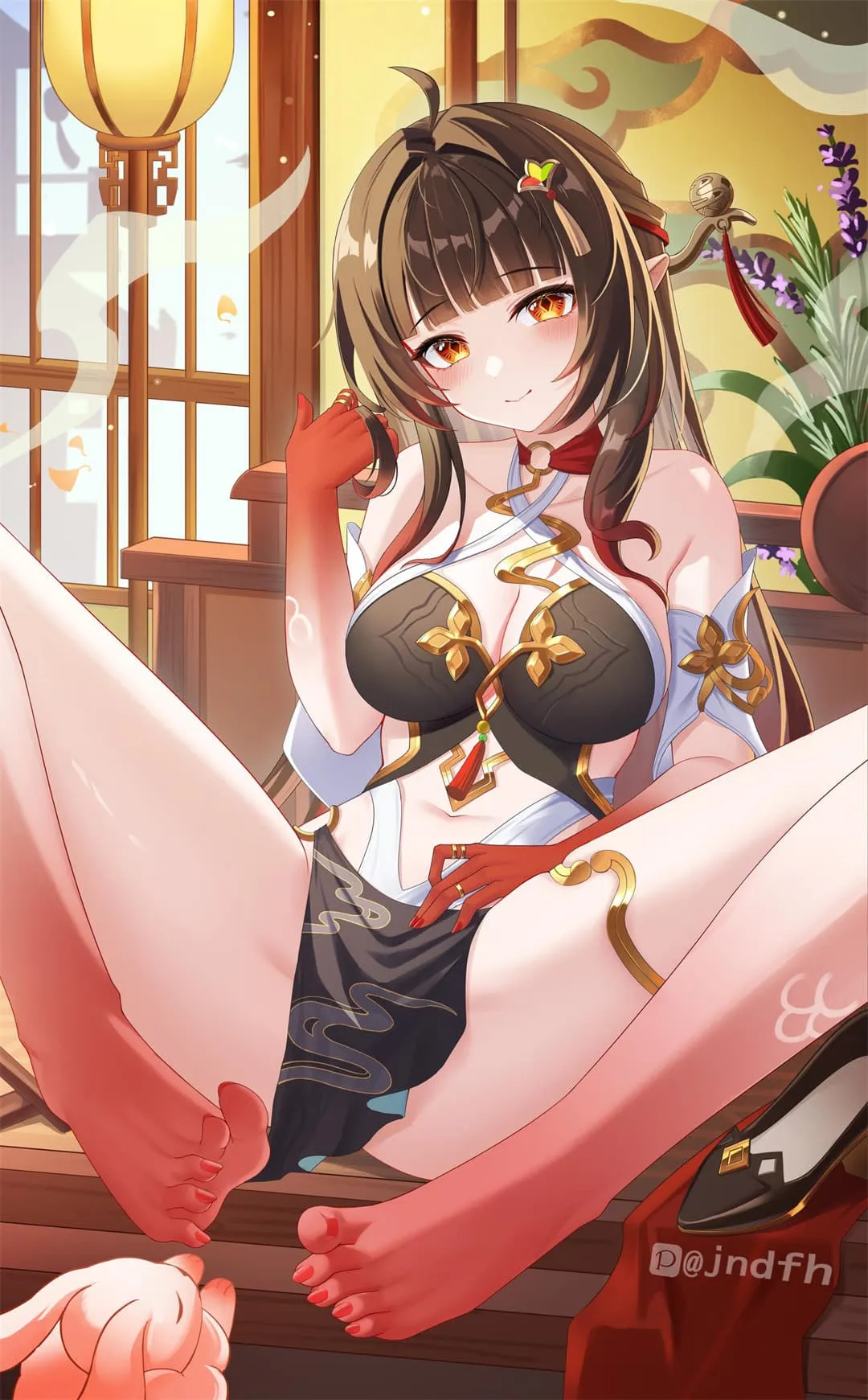 【插画精选】碧蓝档案 妃咲 星穹铁道 飞霄 灵砂 NIKKE：胜利女神 娜嘉 会员动漫美图推荐（48张）