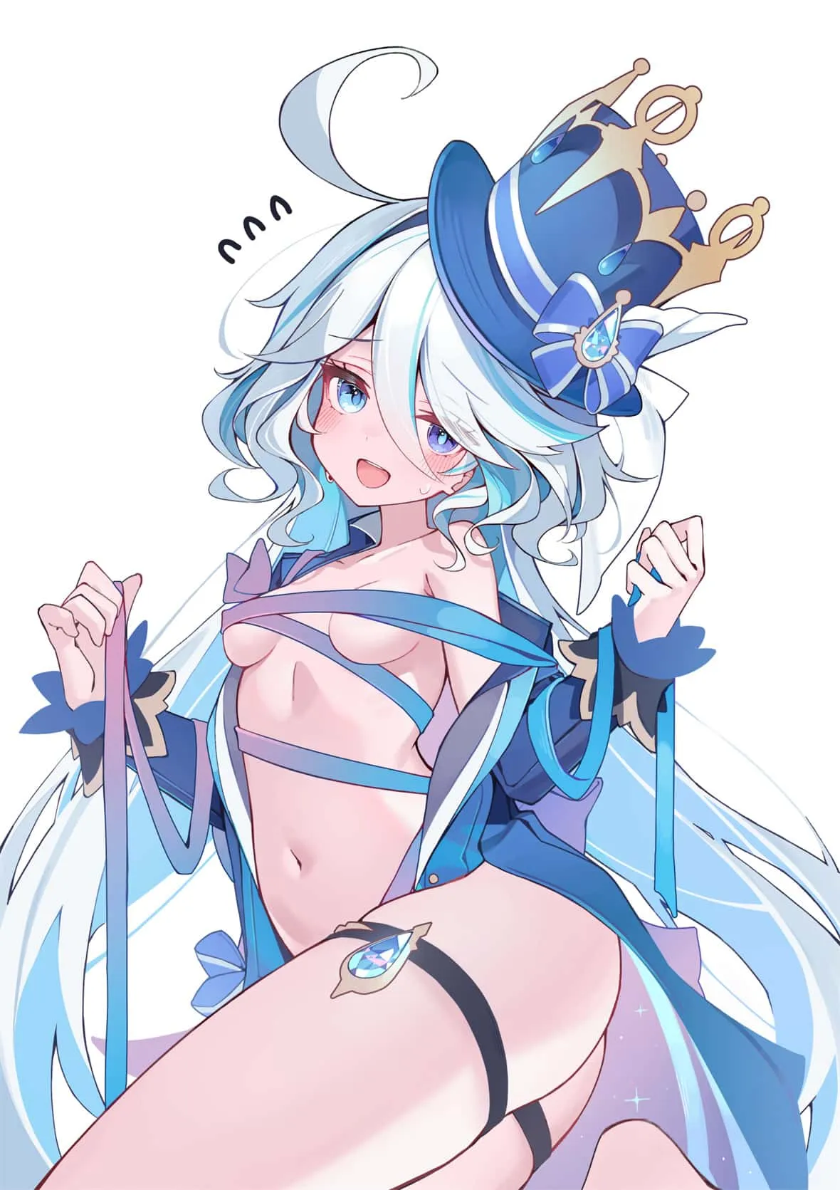 【插画精选】星穹铁道 花火 原神 芙宁娜 碧蓝档案 早濑优香 会员动漫美图推荐（共45张）