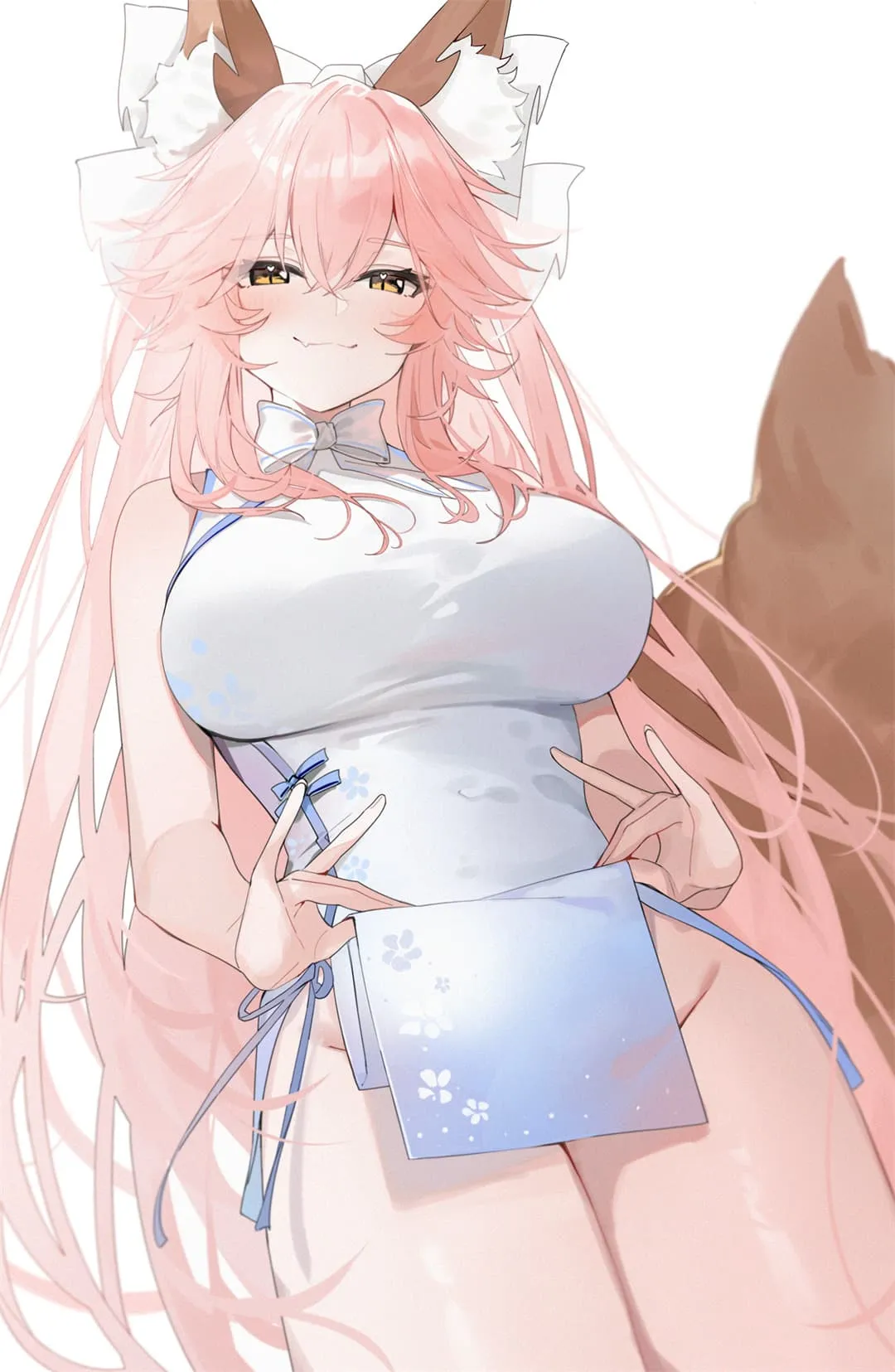 【插画精选】FateGrandOrder 玉藻前 碧蓝档案 久田イズナ 绝区零 伊芙琳 会员动漫美图推荐（共40张）