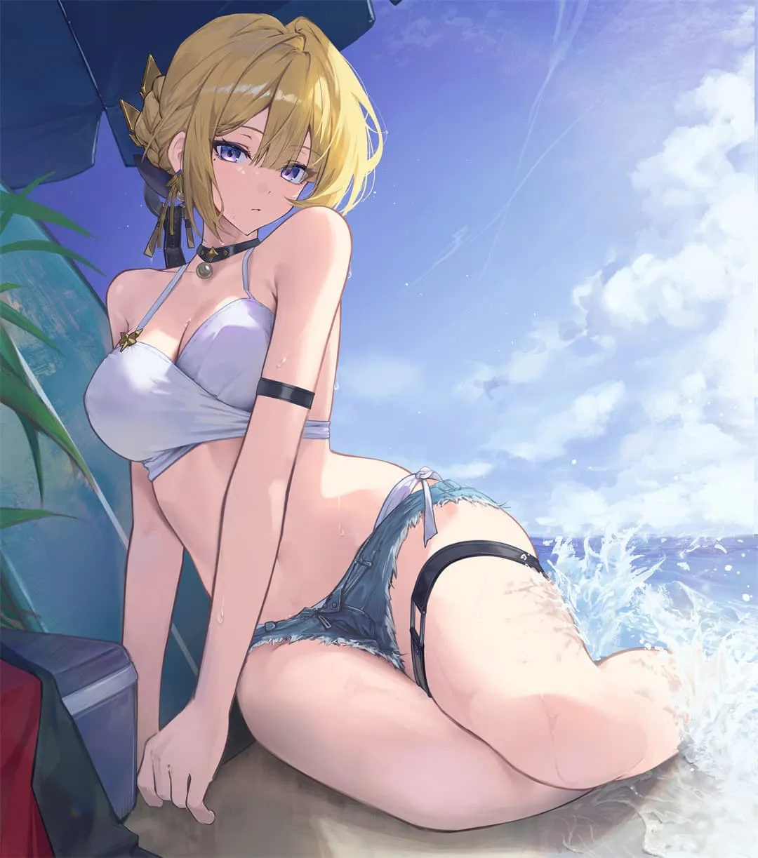【插画精选】FateGrandOrder 玉藻前 碧蓝档案 久田イズナ 绝区零 伊芙琳 会员动漫美图推荐（共40张）