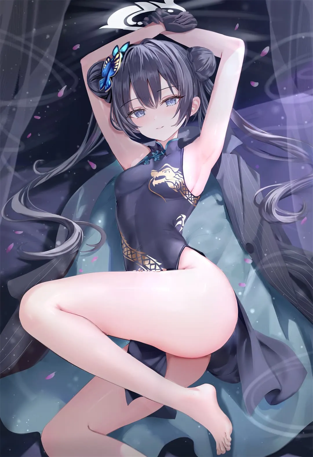 【插画精选】星穹铁道 遐蝶 蔚蓝档案 妃咲 一之濑明日奈 NIKKE：胜利女神 会员动漫美图推荐（共46张）