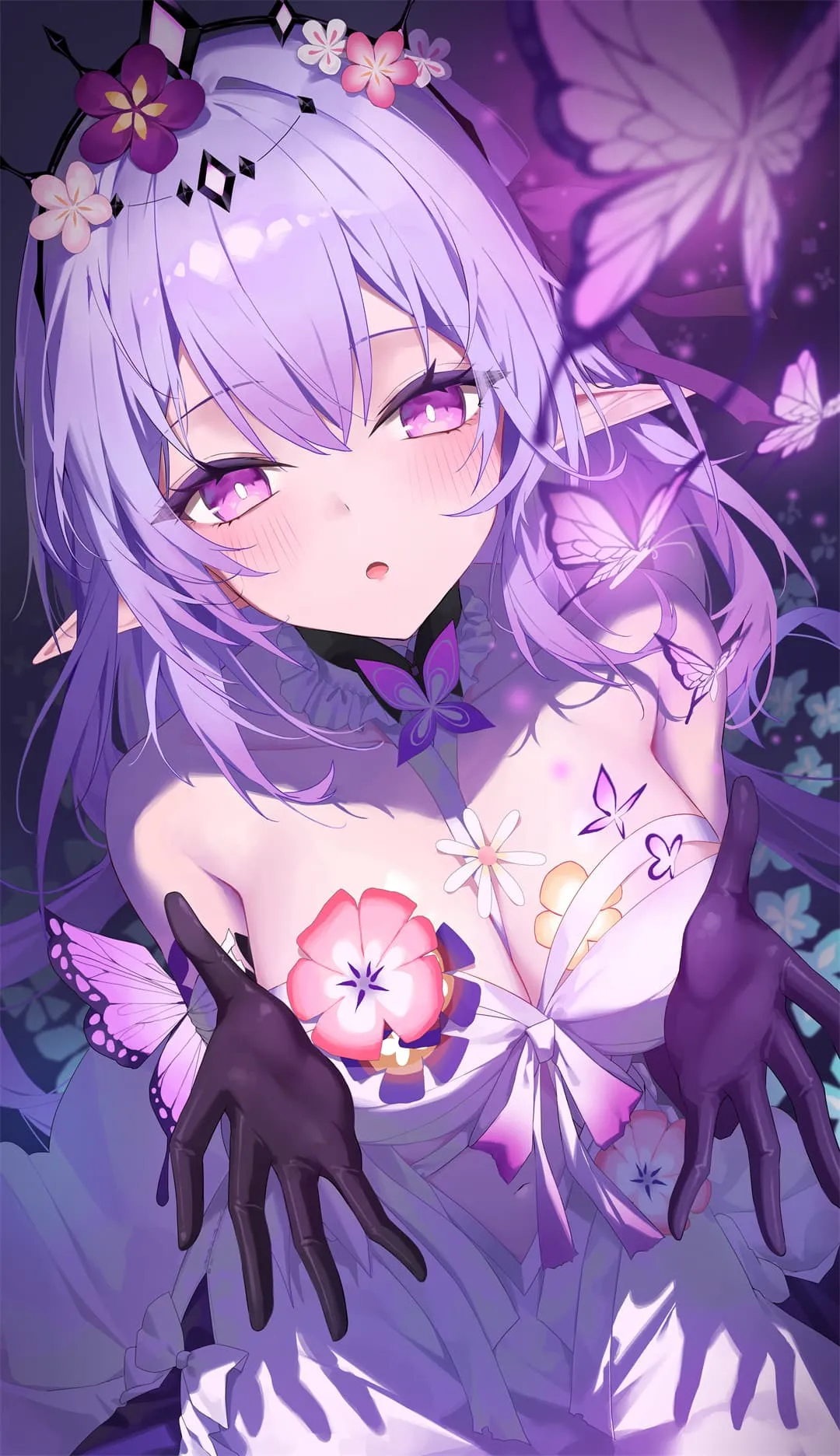 【插画精选】星穹铁道 遐蝶 蔚蓝档案 妃咲 一之濑明日奈 NIKKE：胜利女神 会员动漫美图推荐（共46张）