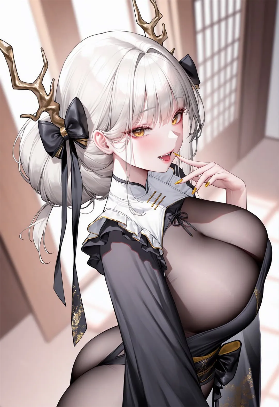 【插画精选】星穹铁道 遐蝶 蔚蓝档案 妃咲 一之濑明日奈 NIKKE：胜利女神 会员动漫美图推荐（共46张）