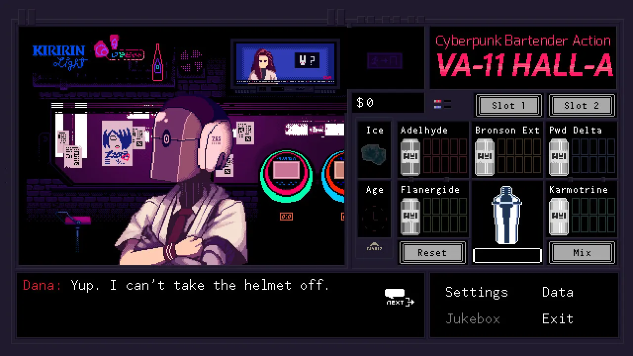 【steam】VA-11 HALL-A：赛博朋克酒保行动/VA-11 Hall-A: Cyberpunk Bartender Action