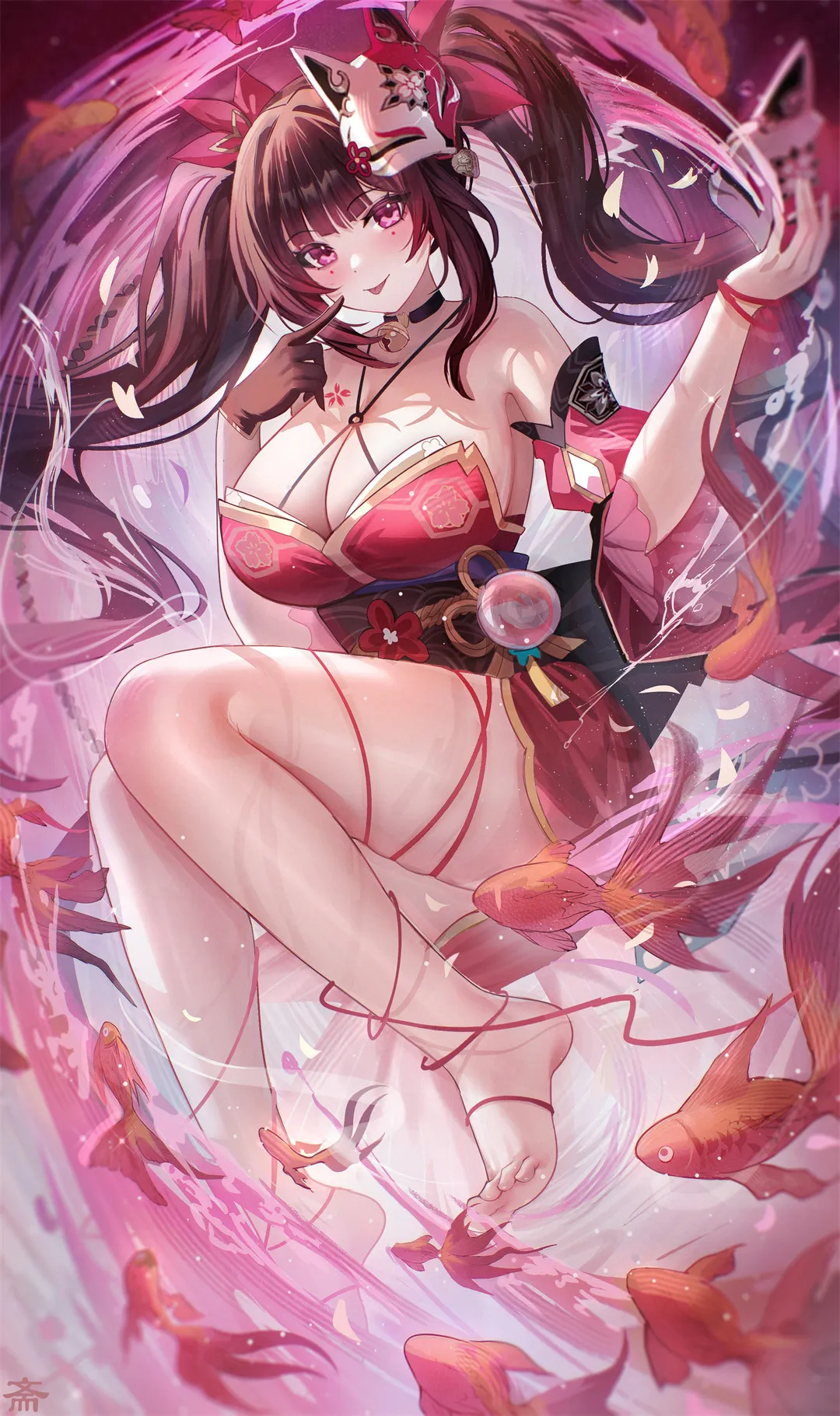 【插画精选】崩坏：星穹铁道 花火小合集 蔚蓝档案 陆八魔爱露 天雨亚子 美图壁纸推荐