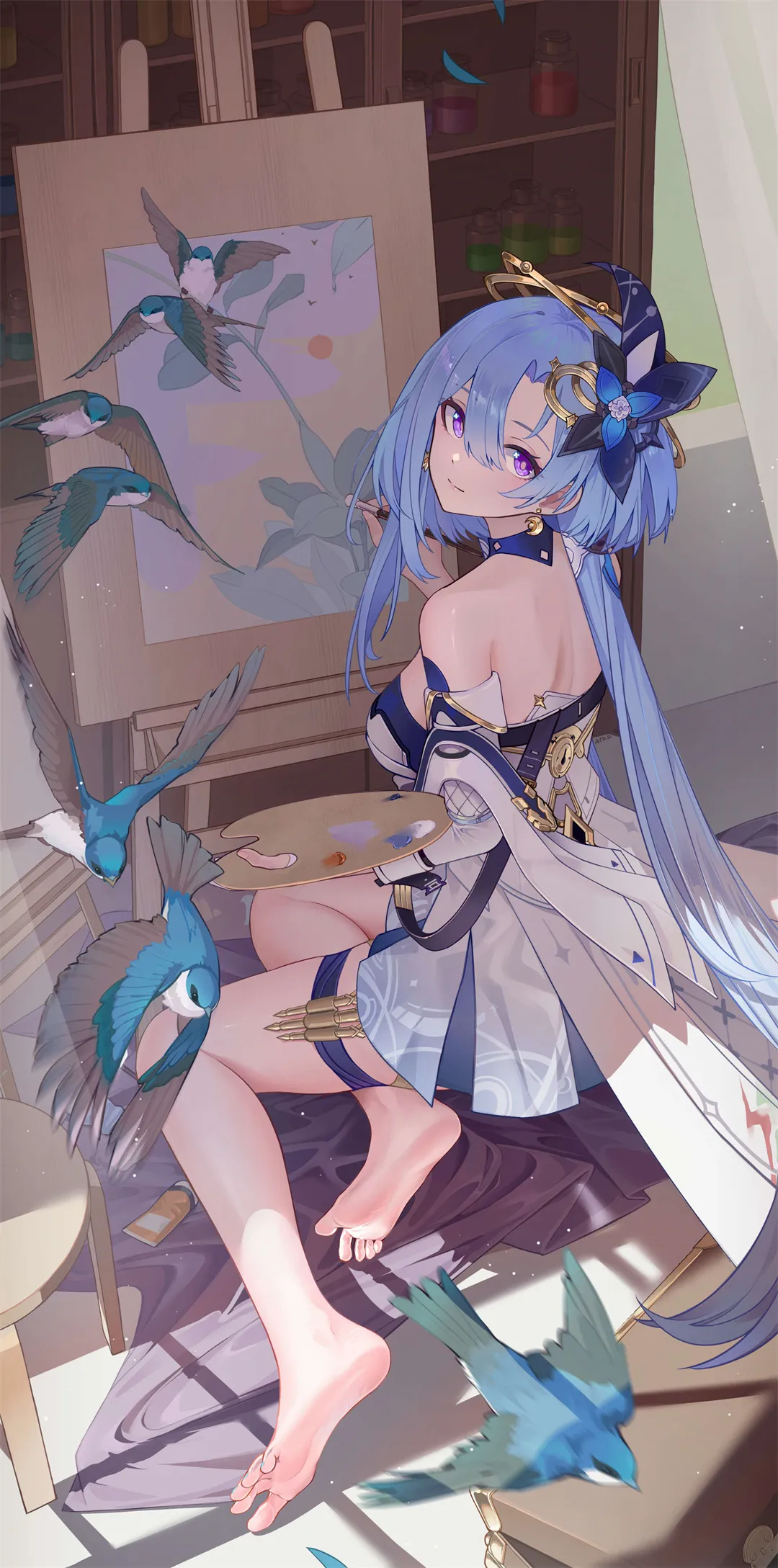 【插画精选】碧蓝档案 飞鸟马时 早濑优香 崩坏：星穹铁道 藿藿 会员美图推荐