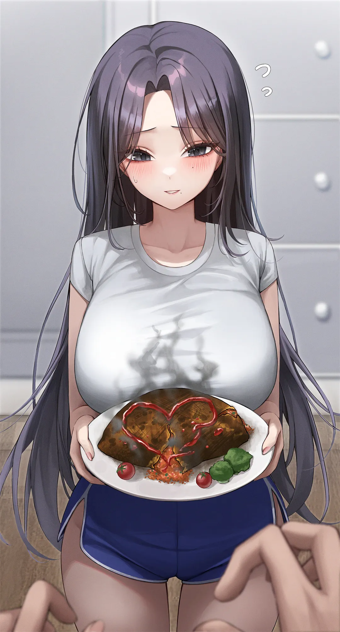 【插画精选】长发少女 热裤 碧蓝档案 空崎日奈 会员美图推荐