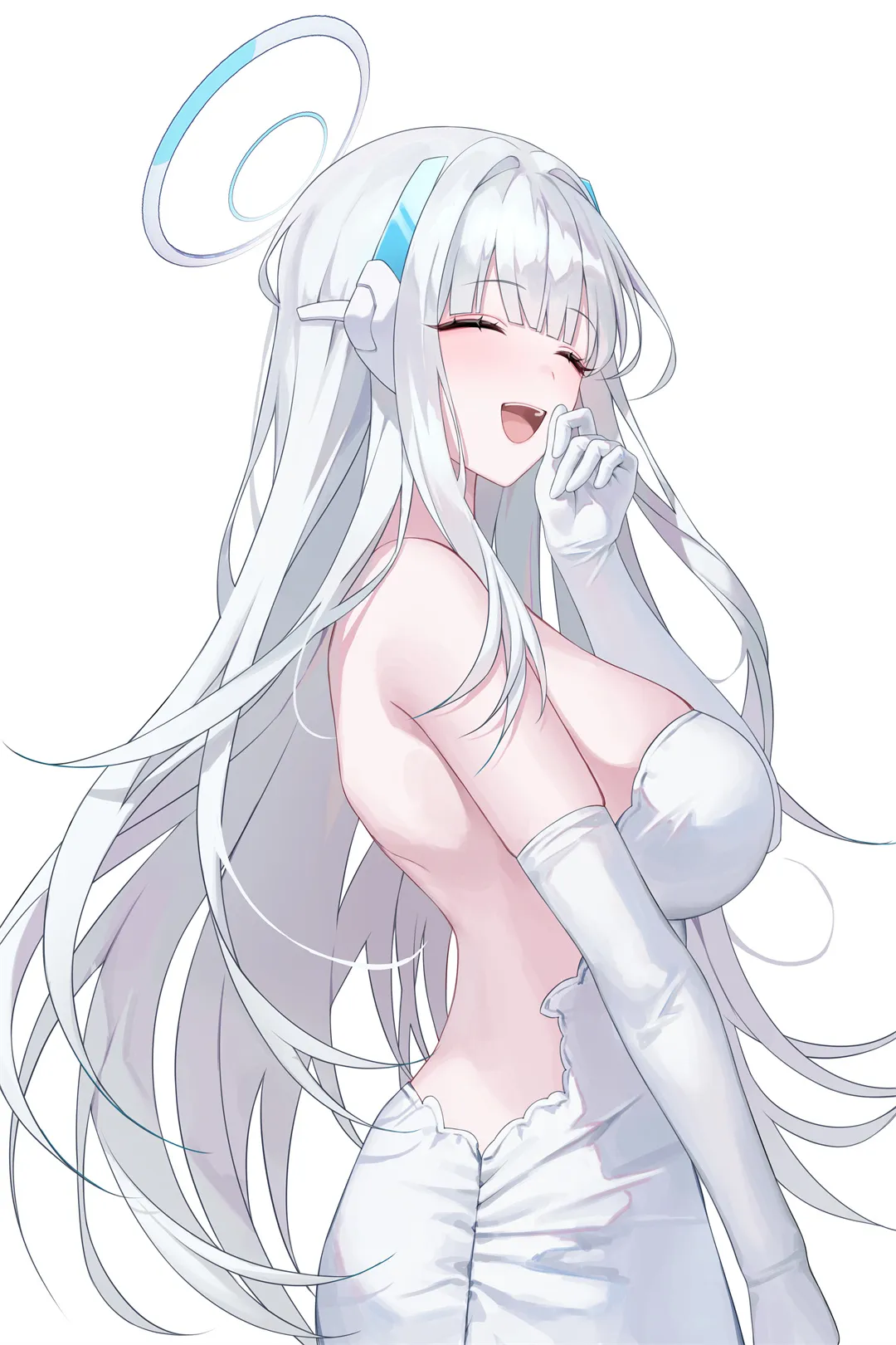 【插画精选】碧蓝档案 生盐诺亚 妃咲 黑见芹香 会员美图壁纸推荐
