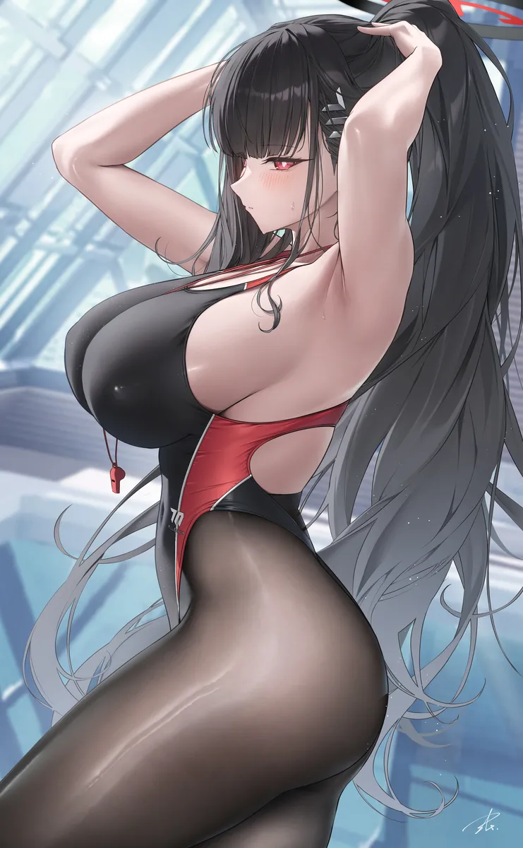 【插画精选】碧蓝档案 生盐诺亚 妃咲 黑见芹香 会员美图壁纸推荐