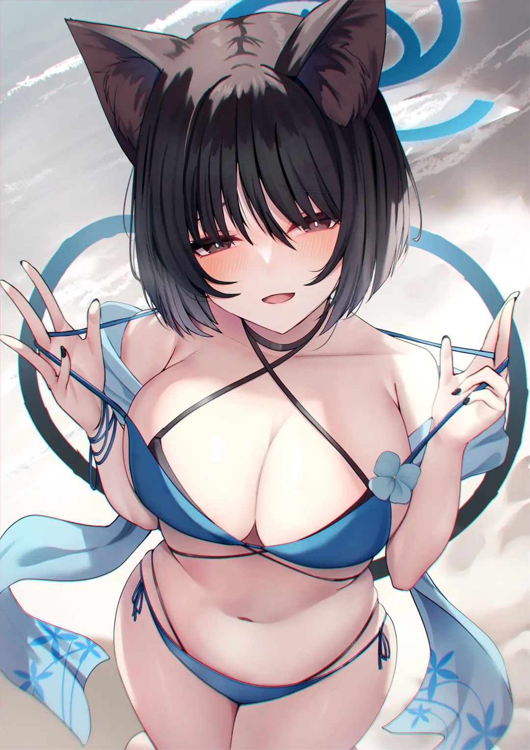 图片[3]-【插画精选】蔚蓝档案 仲正一花 早濑优香 调月莉音 桐生桔梗 绝区零 仪玄 鸣潮 弗洛洛 会员动漫美图(共128张)-鹿星语