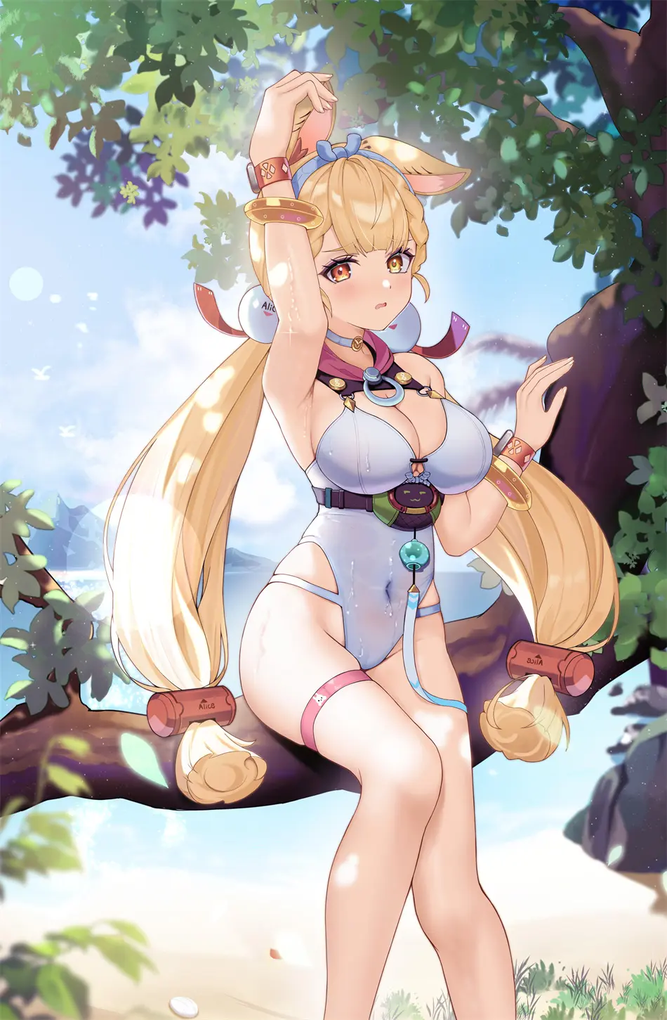 图片[5]-【插画精选】绝区零 爱丽丝 柚叶 蔚蓝档案 桐生桔梗 会员动漫美图推荐（150张）-鹿星语