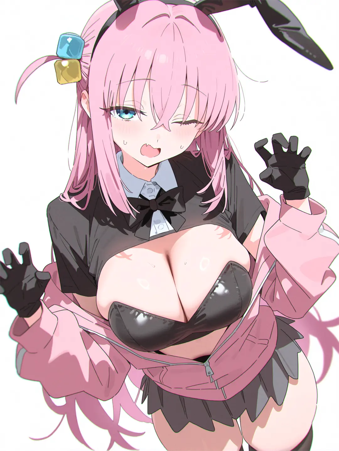 图片[8]-【插画精选】蔚蓝档案 桐生桔梗 妃咲 星穹铁道 阿格莱雅 NIKKE：胜利女神 会员动漫美图(共67张)-鹿星语