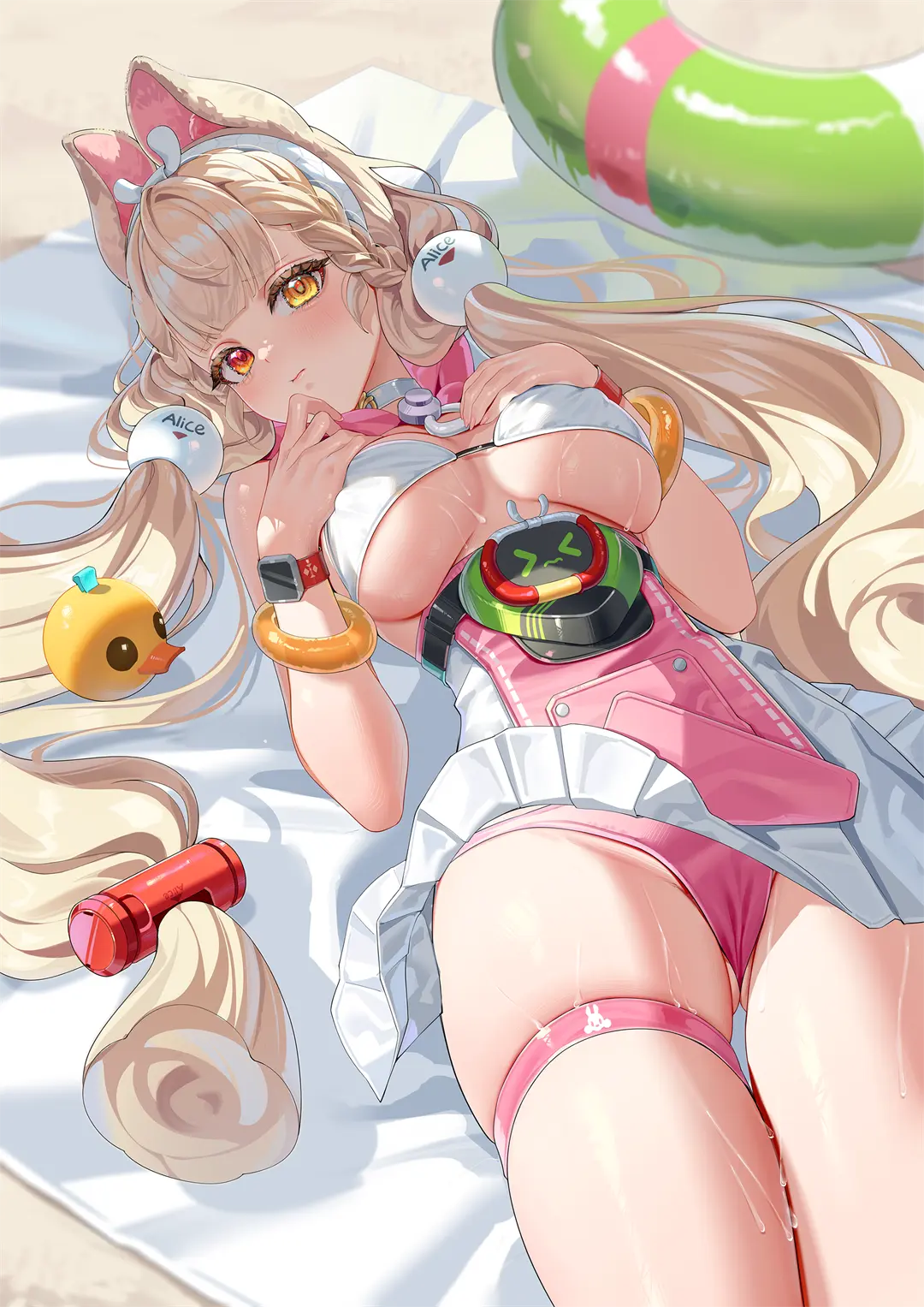 图片[4]-【插画精选】绝区零 爱丽丝·泰姆菲尔德 兔女郎 双马尾 蔚蓝档案 砂狼白子 会员动漫美图（共58张）-鹿星语