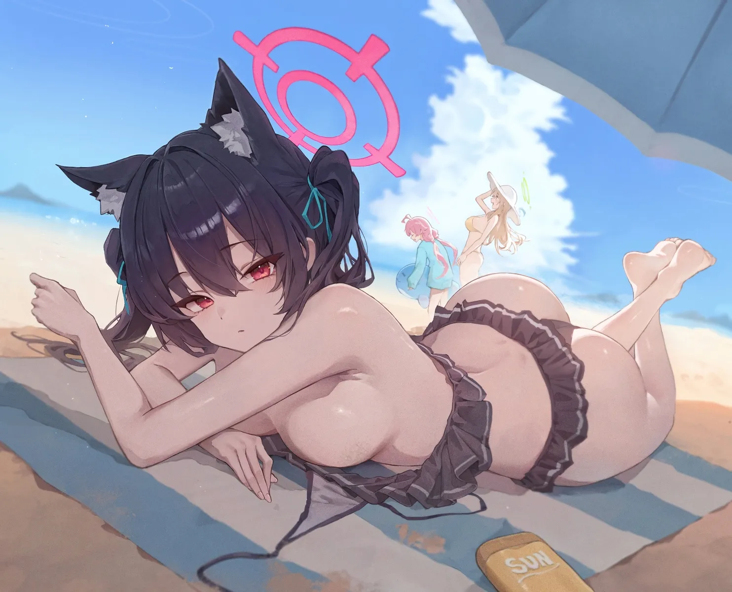 【插画精选】鸣潮 露帕 弗洛洛 碧蓝航线 メークレンブルク 会员动漫美图-鹿星语