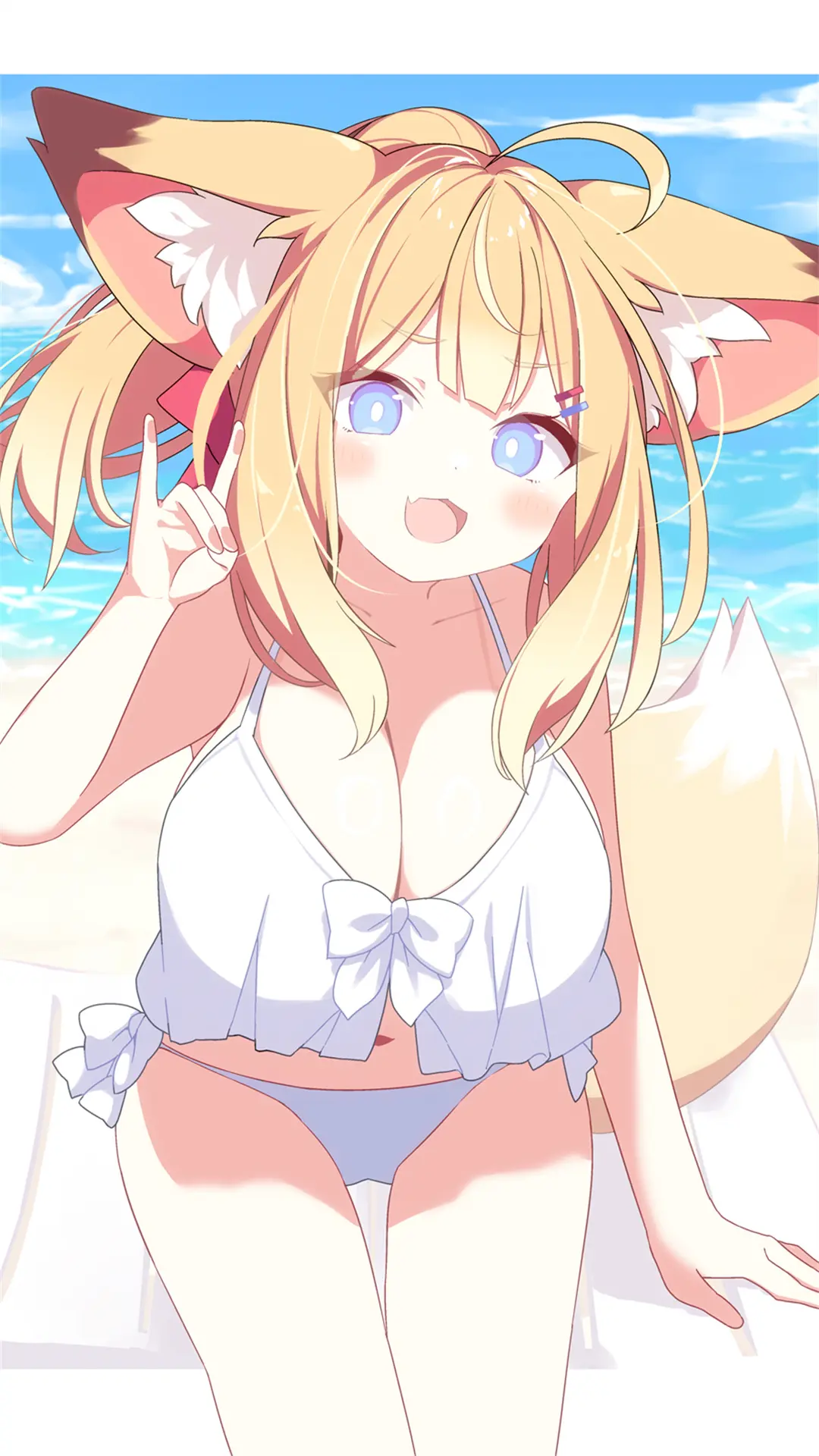 图片[2]-【插画精选】比基尼 兽耳 蔚蓝档案 早濑优香 绝区零 耀嘉音 会员动漫美图推荐插画图片-鹿星语