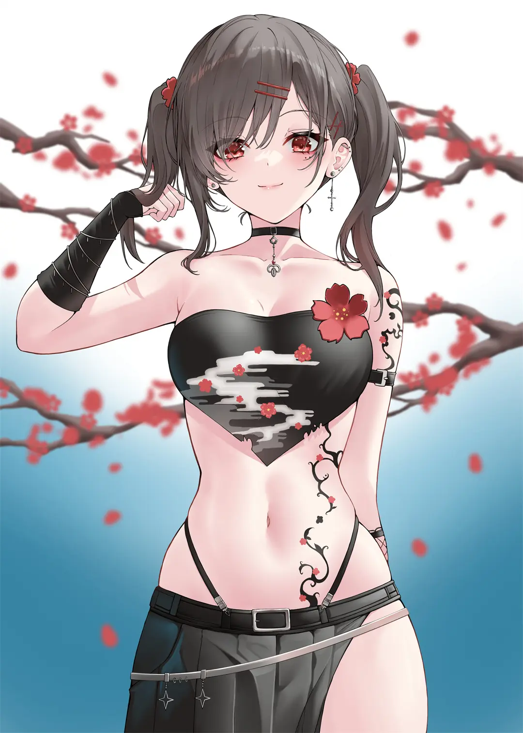 图片[6]-【插画精选】比基尼 兽耳 蔚蓝档案 早濑优香 绝区零 耀嘉音 会员动漫美图推荐插画图片-鹿星语