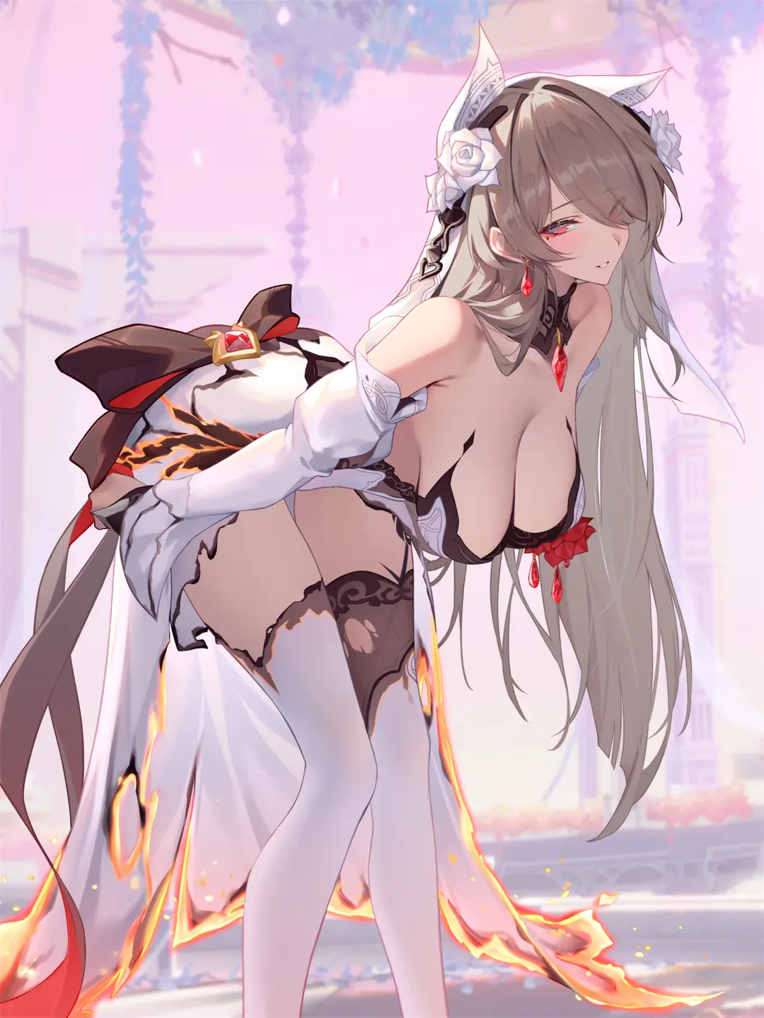 图片[2]-【插画精选】崩坏3 布洛妮娅 薇塔 德丽莎 瑟莉姆 同人角色会员美图推荐插画图片-鹿星语