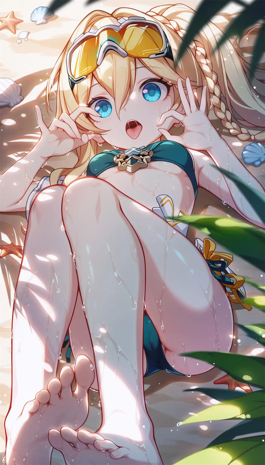 图片[4]-【插画精选】崩坏3 布洛妮娅 薇塔 德丽莎 瑟莉姆 同人角色会员美图推荐插画图片-鹿星语