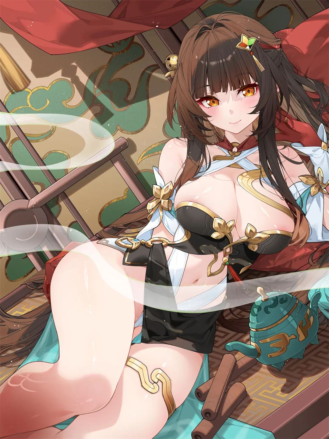 图片[4]-【插画精选】鸣潮 椿 绝区零 简杜 星穹铁道 知更鸟 灵砂 蔚蓝档案 调月莉音 会员动漫美图推荐（共43张）-鹿星语