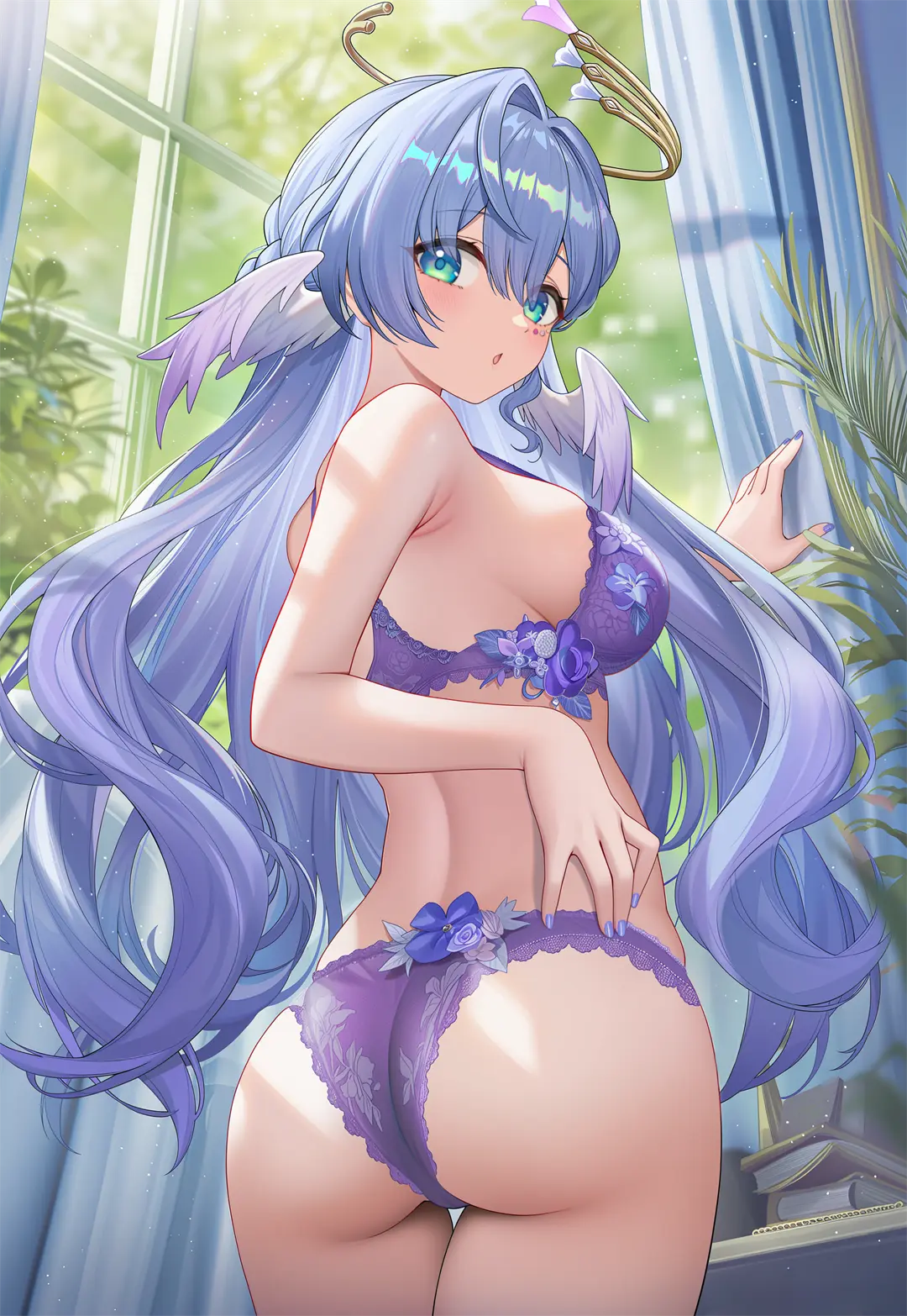 图片[2]-【插画精选】绝区零 伊芙琳 爱丽丝 薇薇安 星穹铁道 知更鸟 会员动漫美图推荐-鹿星语