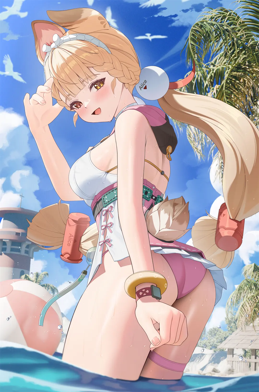 图片[8]-【插画精选】绝区零 伊芙琳 爱丽丝 薇薇安 星穹铁道 知更鸟 会员动漫美图推荐-鹿星语