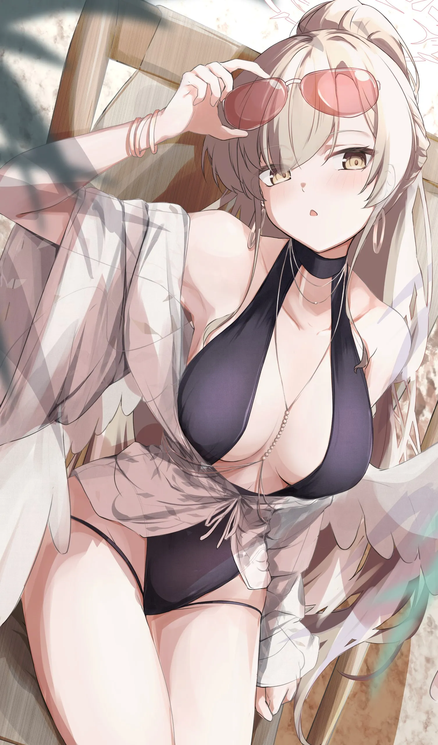 图片[6]-【插画精选】绝区零 爱丽丝 柚叶 海边 比基尼 原神 胡桃 芙宁娜 会员动漫美图（共54张）-鹿星语