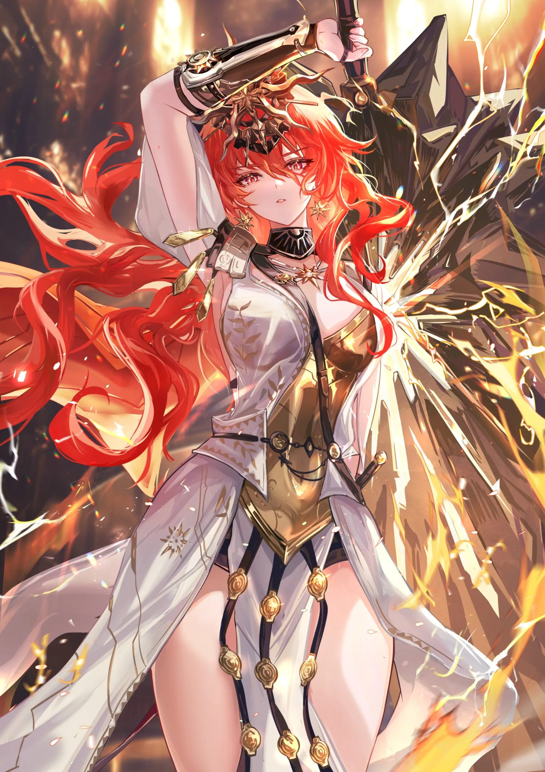 图片[5]-【插画精选】绝区零 爱丽丝 柚叶 海边 比基尼 原神 胡桃 芙宁娜 会员动漫美图（共54张）-鹿星语