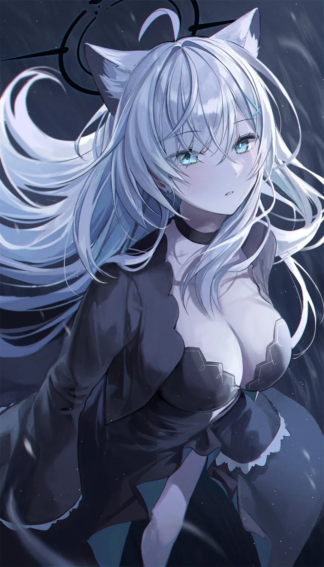 图片[7]-【P站美图】老师下班后会干些什么呢……？蔚蓝档案 砂狼白子插画壁纸推荐-鹿星语