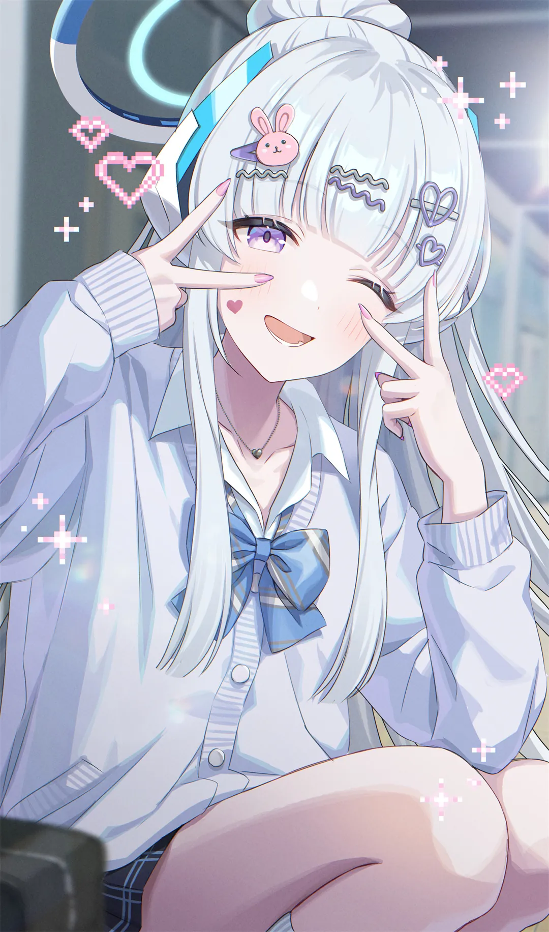 图片[4]-【插画精选】兽耳女仆 崩坏 雪衣 阮梅 露背群 娜维娅 会员美图推荐-鹿星语