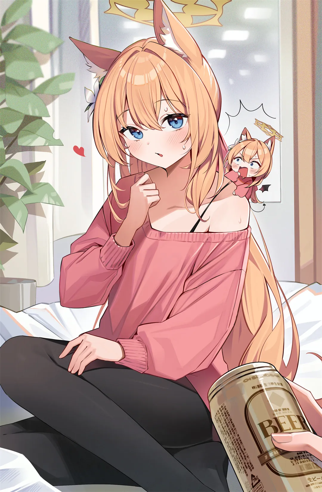 图片[4]-【插画精选】碧蓝档案 兽耳 伊落マリー 会员美图推荐（30张）-鹿星语