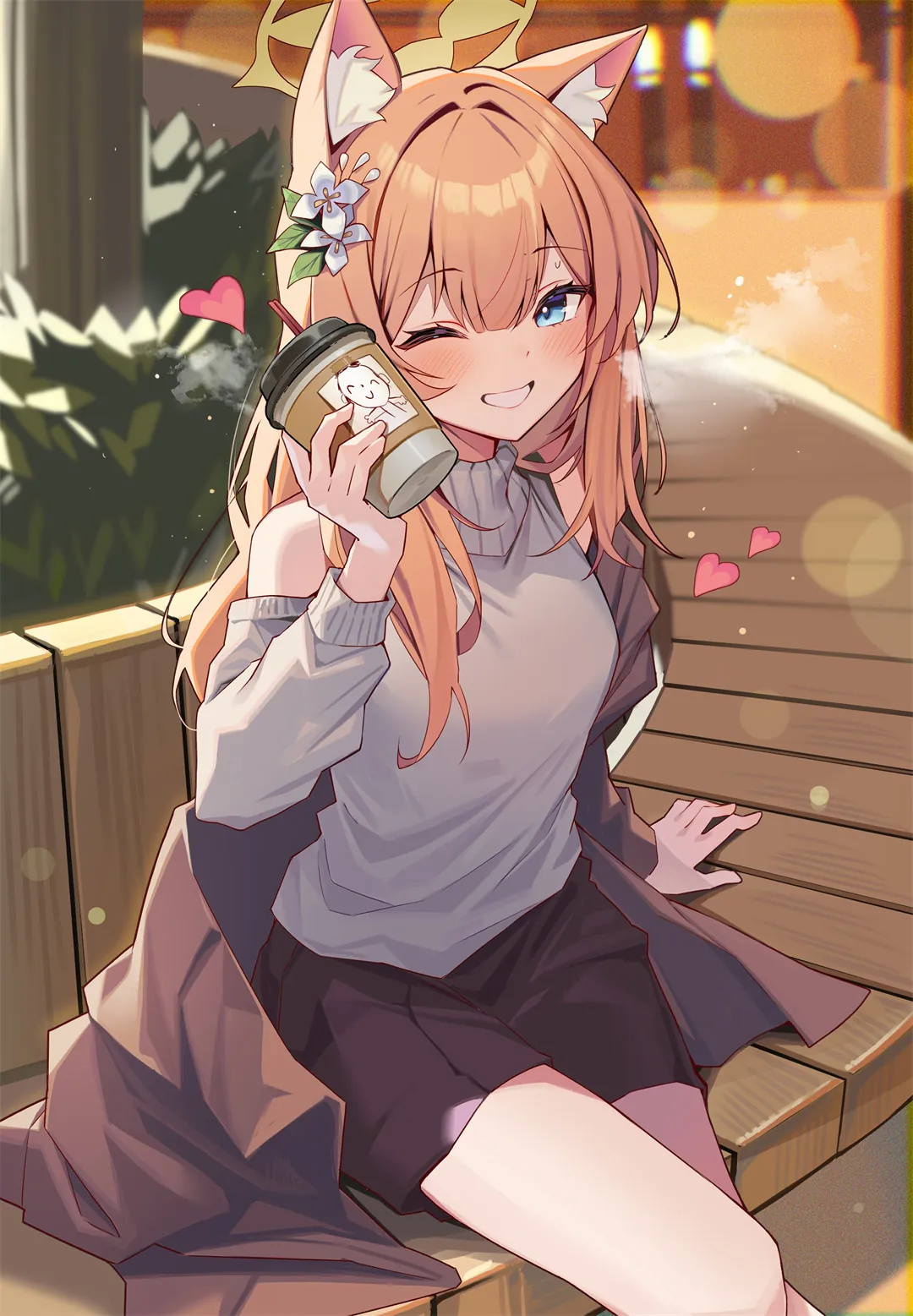 图片[5]-【插画精选】碧蓝档案 兽耳 伊落マリー 会员美图推荐（30张）-鹿星语