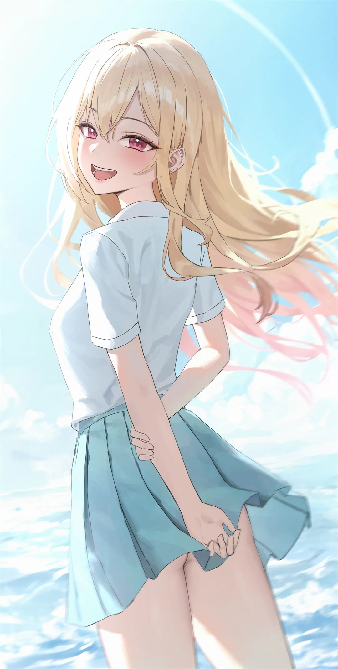 图片[6]-【P站画师】碧蓝档案 早瀬ユウカ 砂狼白子 更衣人偶坠入爱河 喜多川海梦会员美图推荐（28张）-鹿星语