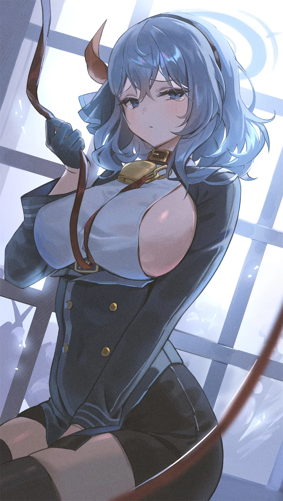 图片[5]-【插画精选】碧蓝档案 风纪委员长日奈的秘书 行政官天雨亚子 会员美图推荐（110张）-鹿星语