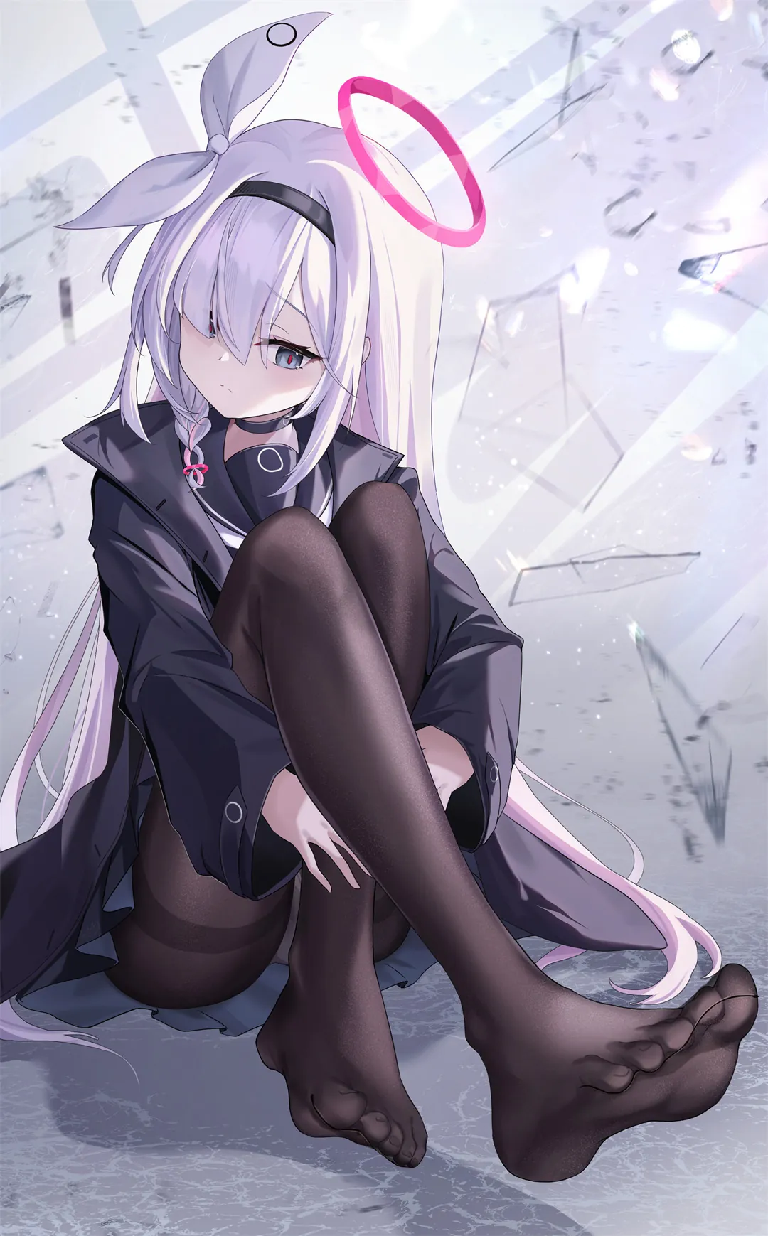 图片[8]-【精选插画】唔喵，草莓牛奶…欸嘿嘿。 碧蓝档案 阿洛娜 普拉娜 会员插画精选特辑-鹿星语