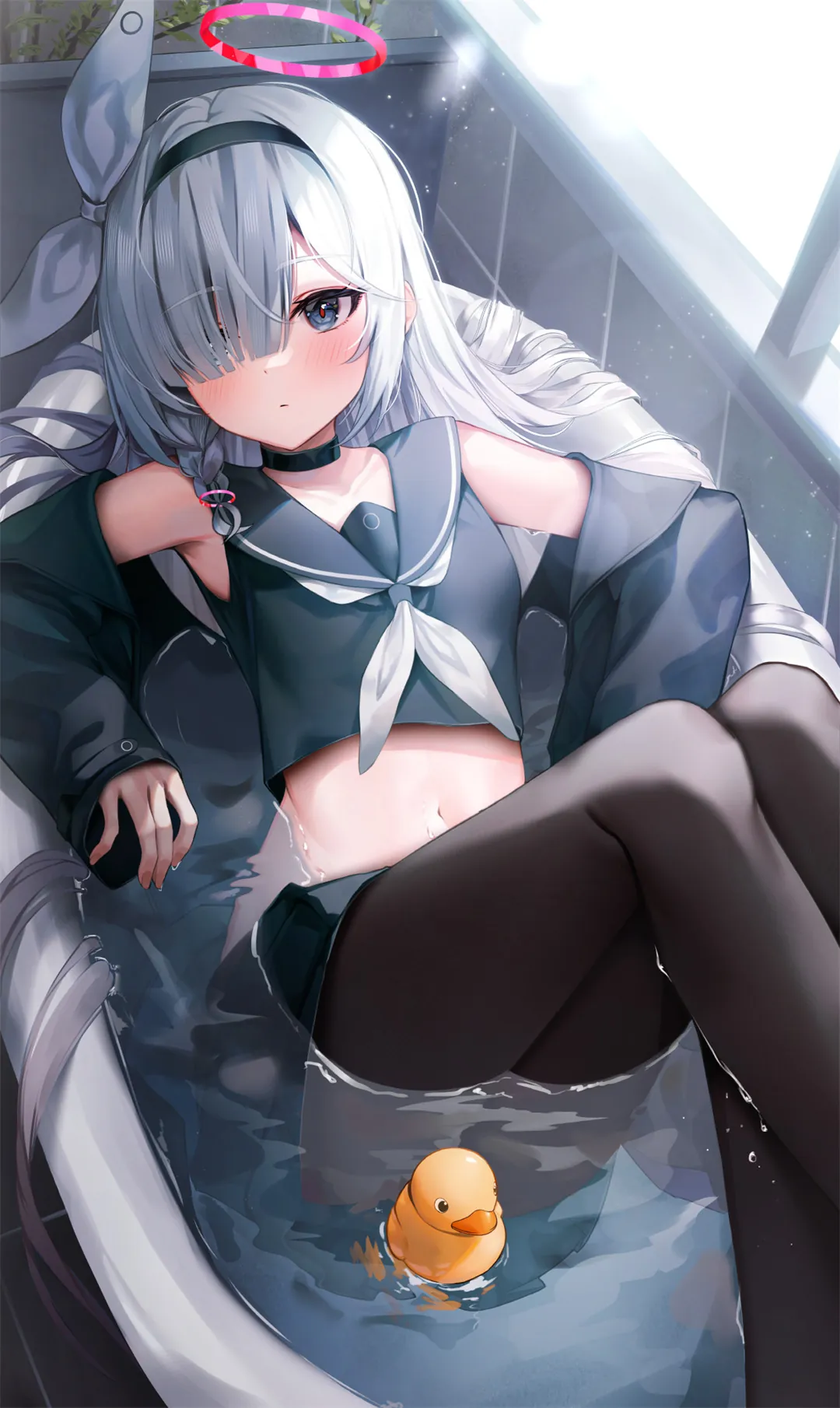 图片[11]-【精选插画】唔喵，草莓牛奶…欸嘿嘿。 碧蓝档案 阿洛娜 普拉娜 会员插画精选特辑-鹿星语