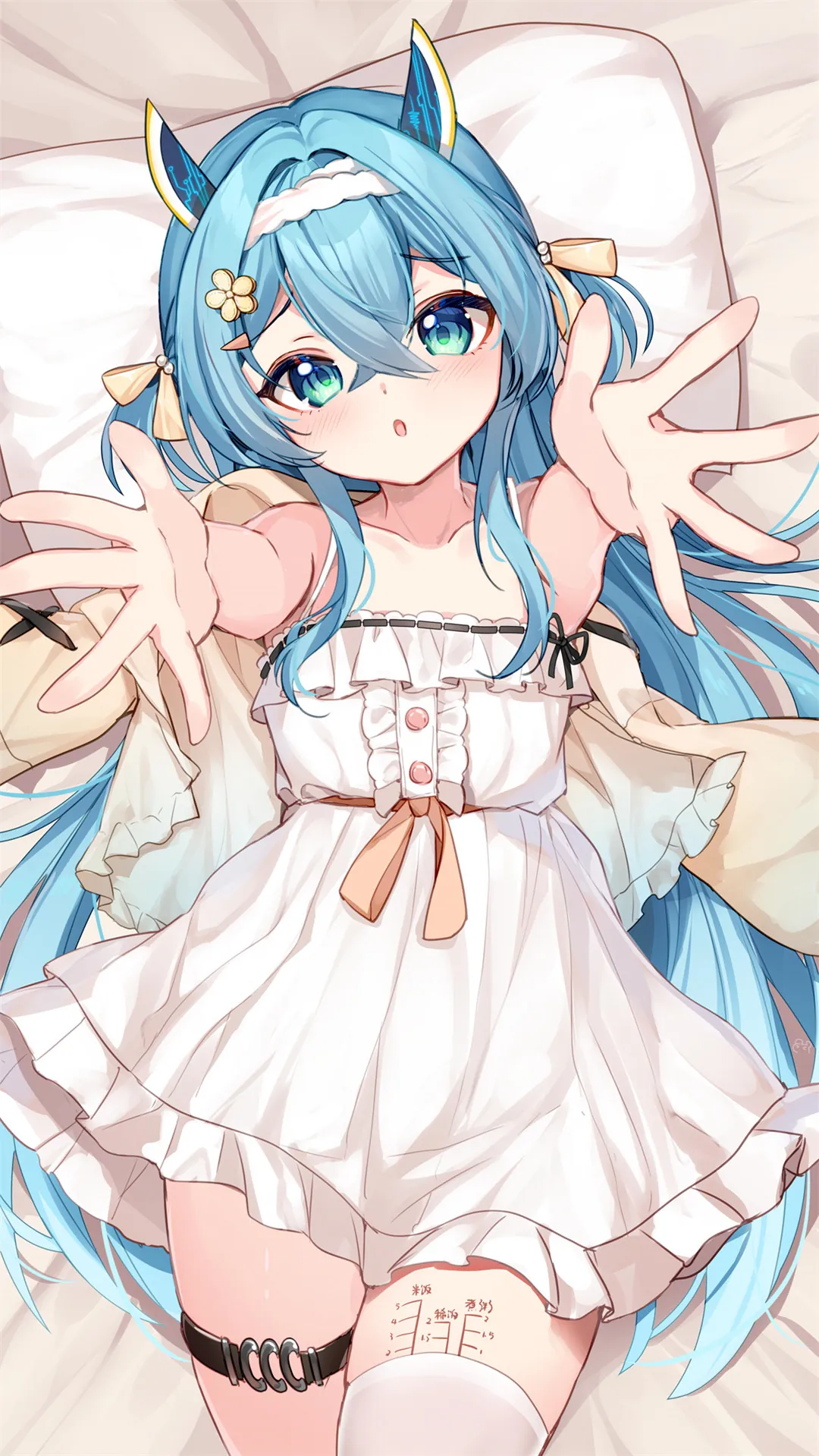 图片[6]-【插画精选】碧蓝档案 飞鸟马时 东方Project 水桥帕露西 白毛兽耳 会员美图推荐（24张）-鹿星语
