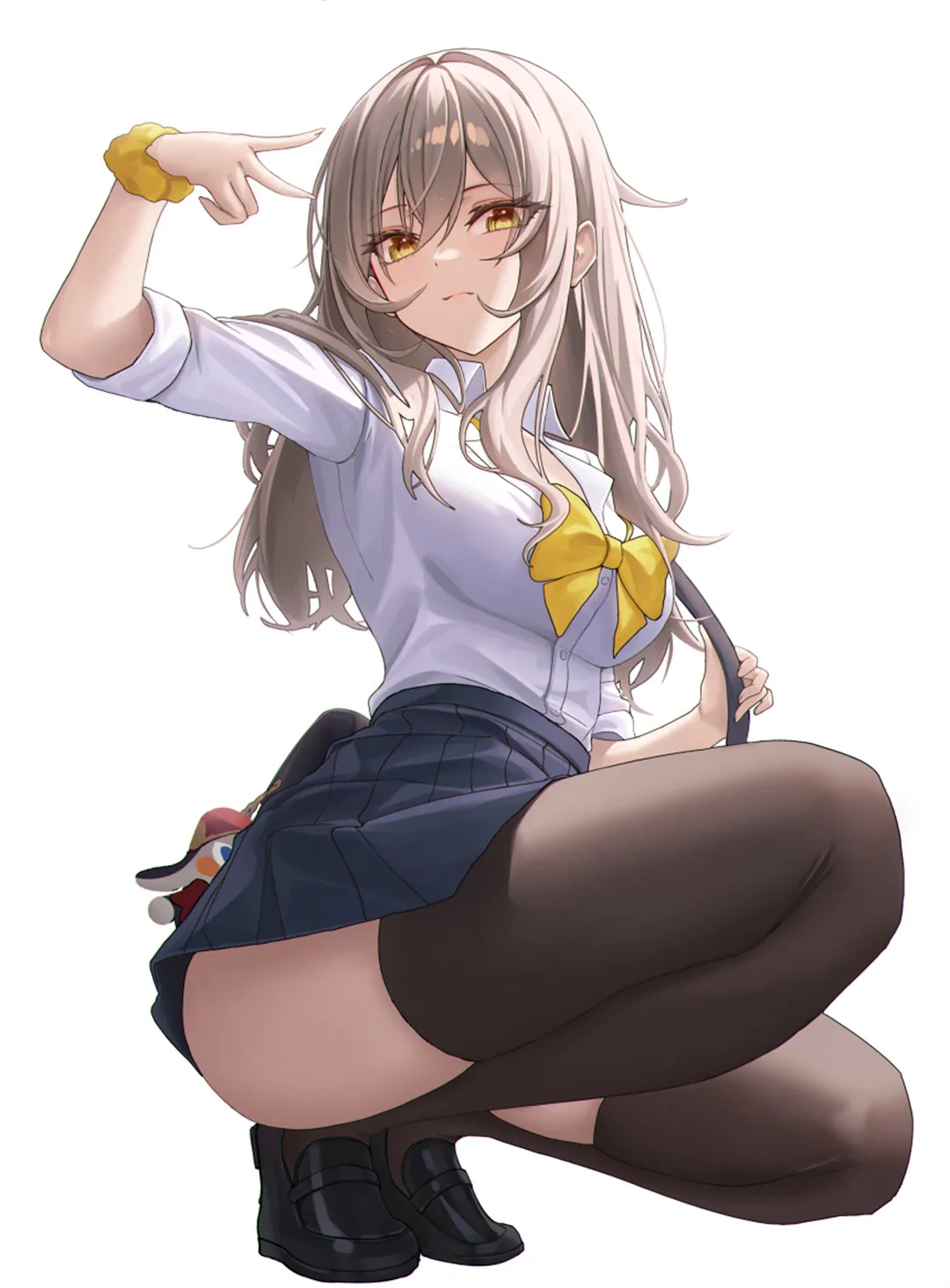 图片[8]-【精选插画】碧蓝档案 早濑优香 双马尾泳装 砂糖あまね 猫羽かりん 会员动漫美图推荐（59张）-鹿星语