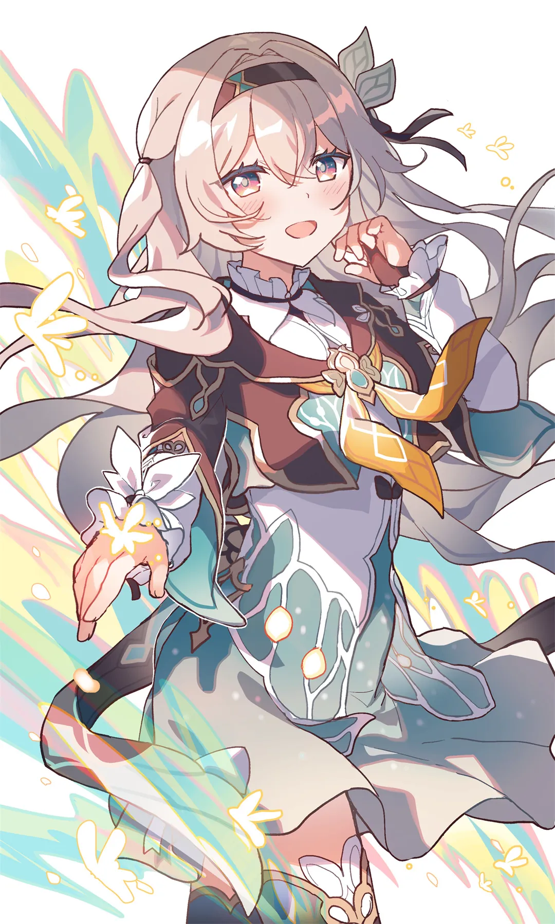 图片[4]-【插画精选】葬送的芙莉莲 星穹铁道 流萤 原神 妮露 会员美图壁纸推荐插画图片（41张）-鹿星语