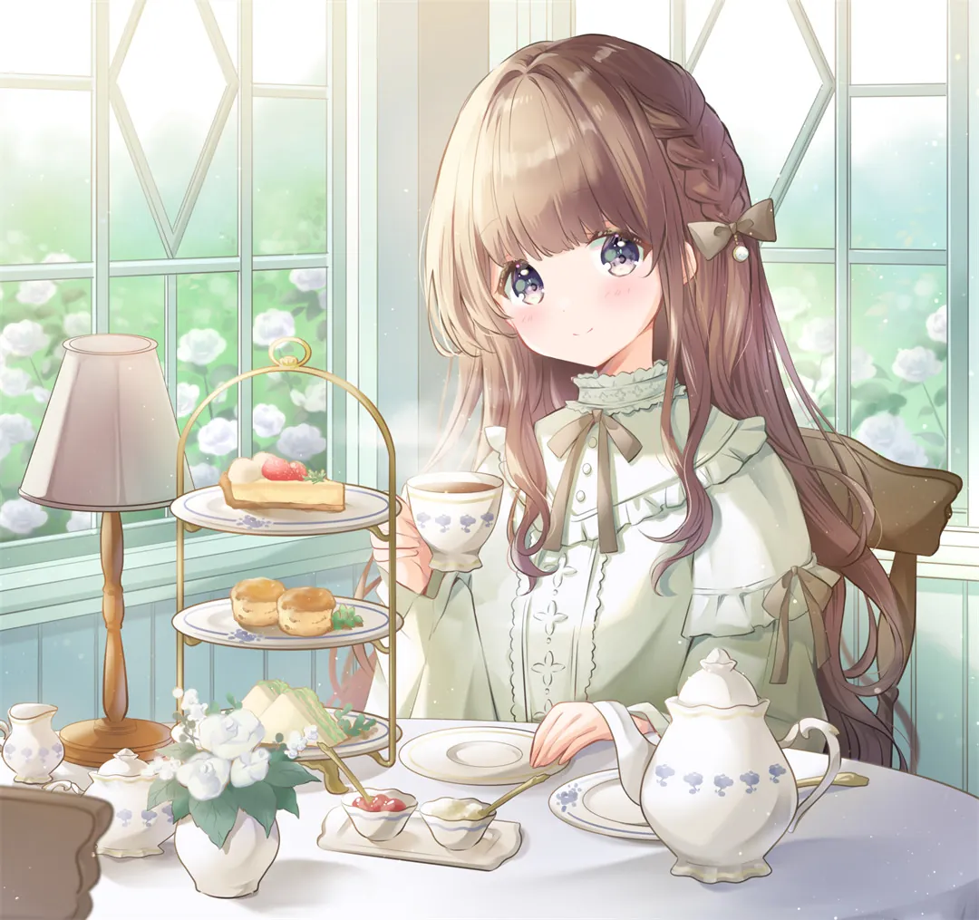 图片[7]-【插画精选】葬送的芙莉莲 星穹铁道 流萤 原神 妮露 会员美图壁纸推荐插画图片（41张）-鹿星语