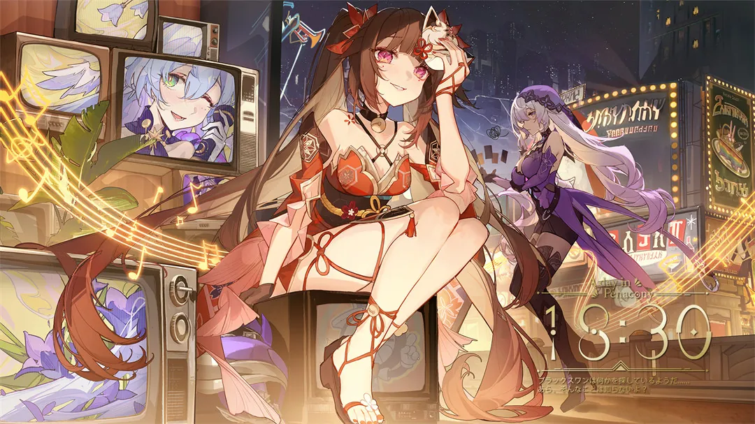 图片[9]-【插画精选】双马尾兽耳少女 原神 八重神子 碧蓝档案 陸八魔アル 会员美图壁纸推荐（90张）-鹿星语