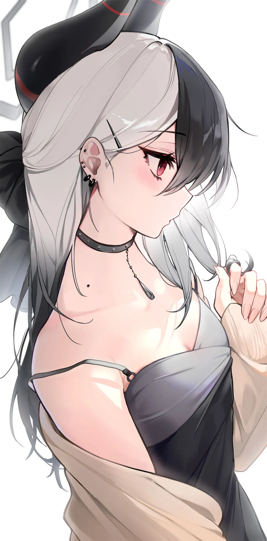 图片[4]-【插画精选】比基尼蓝发少女 双马尾妹子 碧蓝档案 鬼方カヨコ 会员美图壁纸推荐(109张）-鹿星语